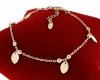 4983 Bransoletka elegancka złota 18+5cm pozłacana 14k Xuping